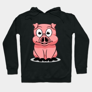 cute pig lover Hoodie